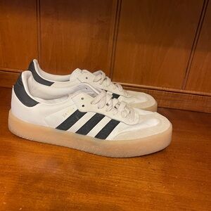Adidas Samba White and Black Sneakers Sambae